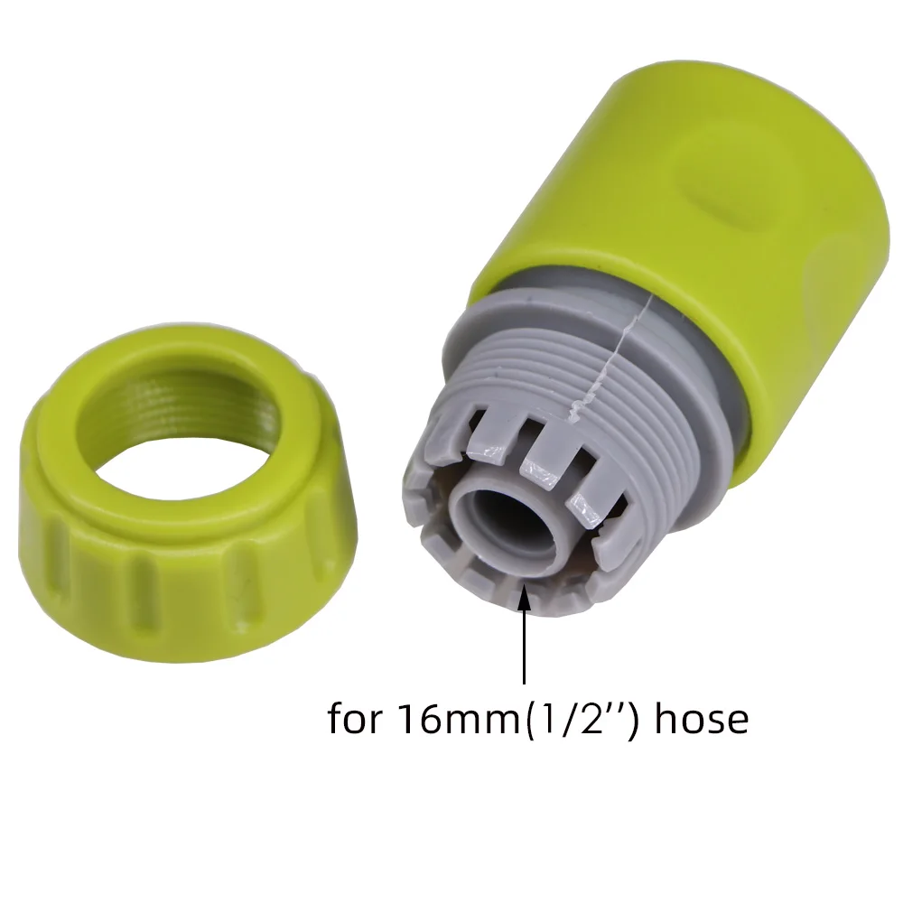Hose connector 10PCS garden 1/2 inch 16mm quick connect adapter for watering tool pipe extend repair