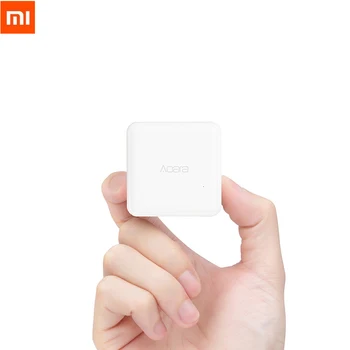 

Xiaomi smart home kit Mi Cube Controller Zigbee Version Controlled by Six Actions with Phone App for Home Device TV Smart Socket