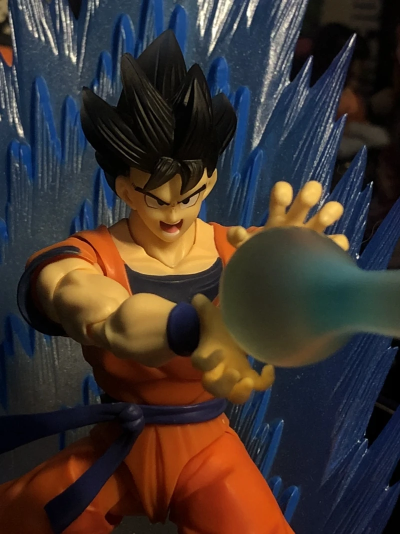 Dragon Ball супер волосы костюм для СВЧ SSJ роза черный Гоку фигурка Brinquedos figuals