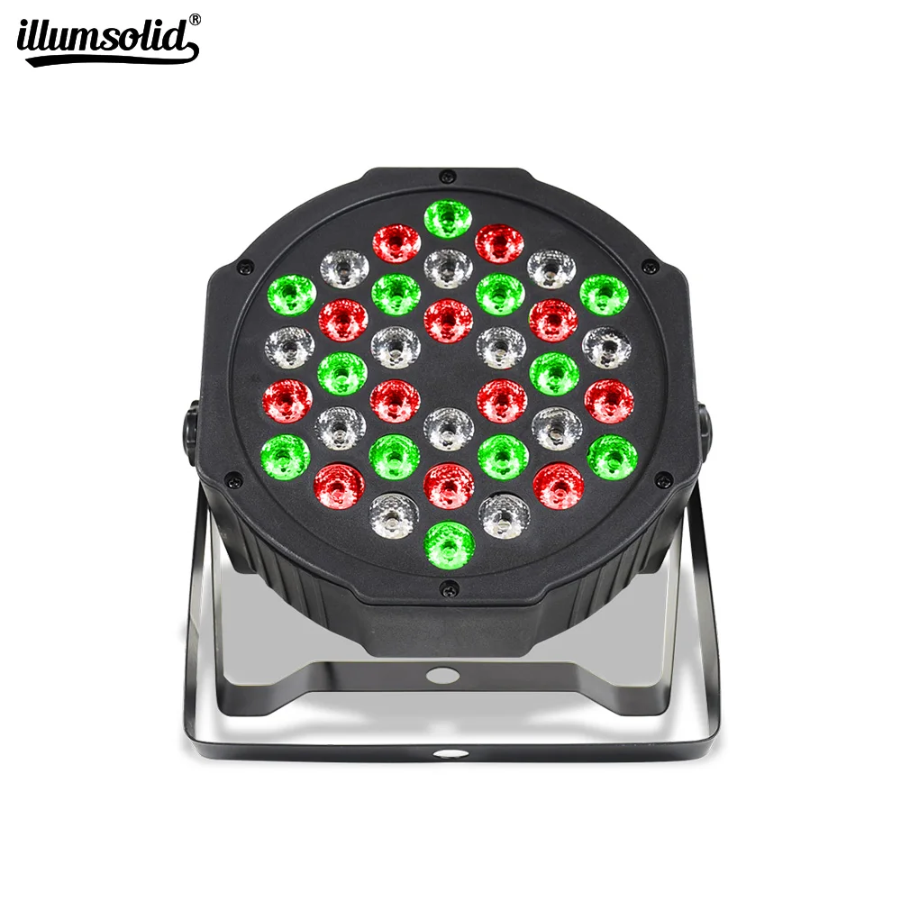 36x 3W светодиодный светильник Par s DJ RGBW Светильник RGB Wash Disco DMX512 Контроллер луч