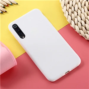 g TRISEOLY для Xiaomi mi CC9 чехол простой сплошной цвет мягкий силиконовый Противоударный задняя крышка для Xiaomi mi cc9 mi CC9 CC9e CC 9e Shell - Цвет: g