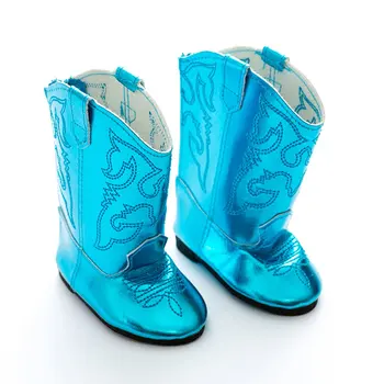 

Blue Boots Female Plush Rubber Winter Soft Bottom Shoes So Comfortable To Wear It Anti Slip Wear Resistant Blue