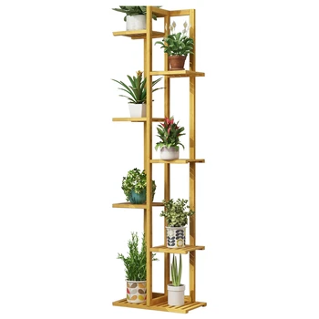 

Multi-storey Room Introspection Space Balcony Green Radish Basin Solid Wood Landing Type Meatballs Shelves