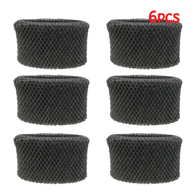 black Air Humidifier Filters Adsorb Bacteria And Scale For Philips HU4803 HU4811 HU4813 HU4801 HU4802 Humidifie 6pcs