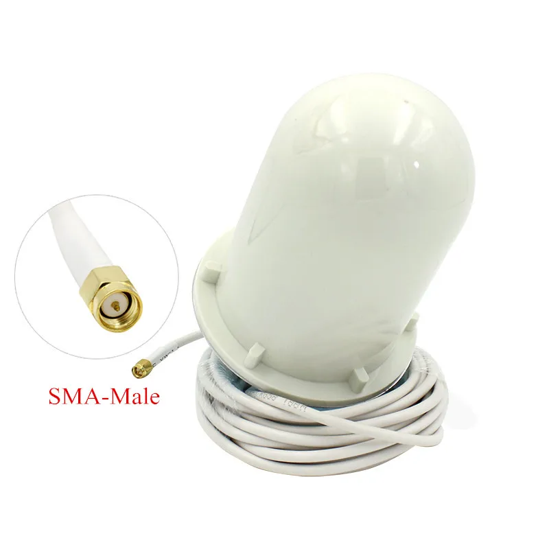 4G LTE Антенна 3g антенна внешняя gsm LTE1800MHz Omni наружная с SMA Мужской 5 метровый кабель |