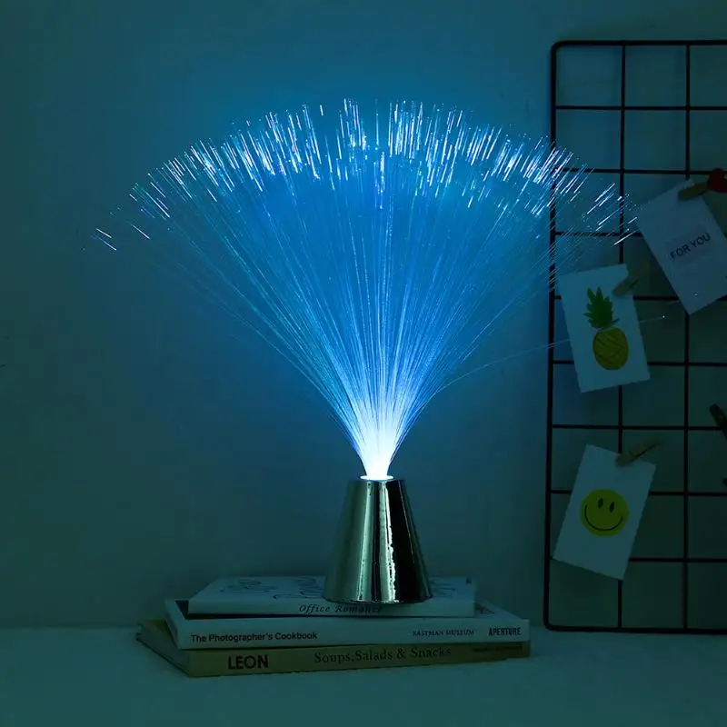 Colorful LED Optical Fiber Lantern Light Night Atmosphere Night Lamp With Battery Home Supplies Festival Atmosphere Wedding