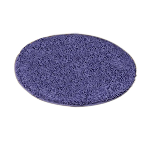 light-purple-color Круглый Напольный Коврик Противоскользящий коврик кухонная дверь офисное кресло круговой 80 см 100 см 120 см Коврик для комнаты ковровое покрытие дверной коврик для крыльца - Цвет: light-purple-color