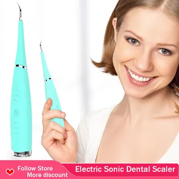 

Sonic Dental Scaler Remover Teeth Stains Remove Tooth Calculus Remover Tooth Stains Tartar Tool Dentist Teeth Whitening Oral Hyg