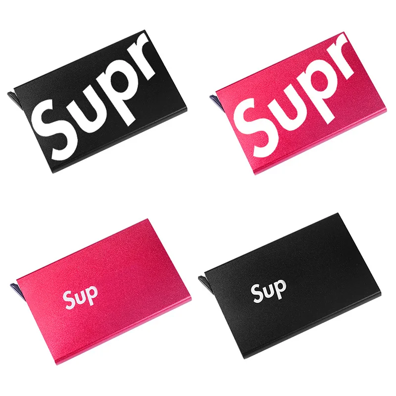 SUP44-Card коробка, коробка для кредитных карт, автоматическая коробка для карт, Персонализированная Коробка для хранения парковочных карт из металла