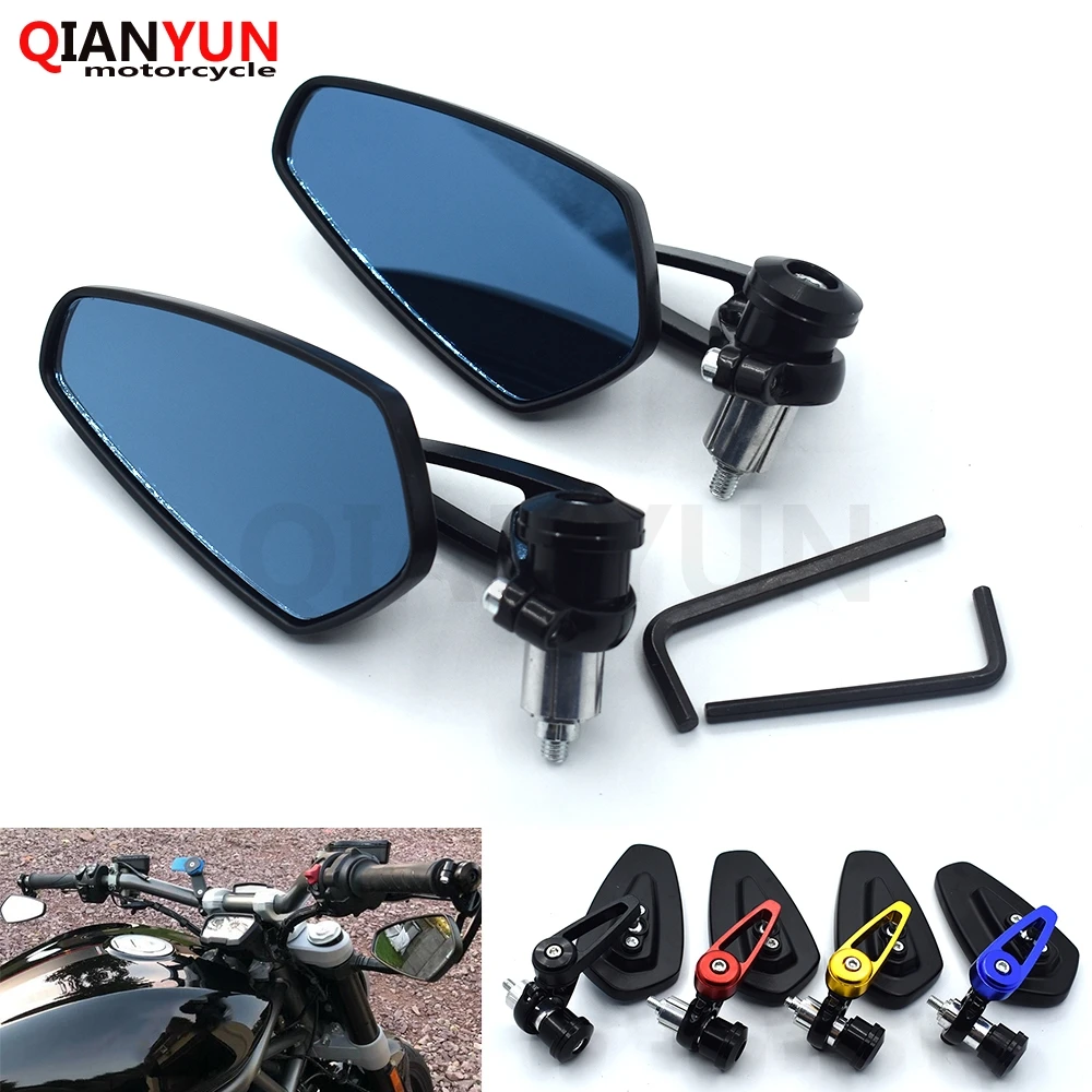 

Universal 7/8" 22mm CNC Aluminum Motorcycle Rearview Mirror Side Mirror For YAMAHA YZF-R1 YZF-R6 YZF-R25 YZF-R3 YZF750 YZF600R