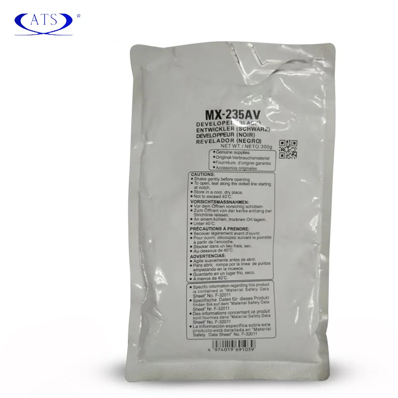 300G порошок проявителя для Sharp MX 235AV M2028D 2328D AR 2008L 2008D 2308D 1808S Совместимость MX-235AV AR-2008L 2008D 2308D 1808S