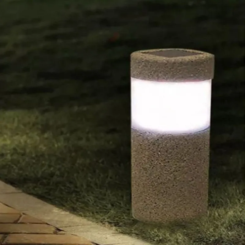 Sand-blasting 3W Solar Lawn Light Outdoor Waterproof LED White Light Garden Landscape Yard Lawn Path Lamp Sand-blasting 3W Solar Lawn Light Outdoor Waterproof LED White Light Garden Landscape Yard Lawn Path Lamp