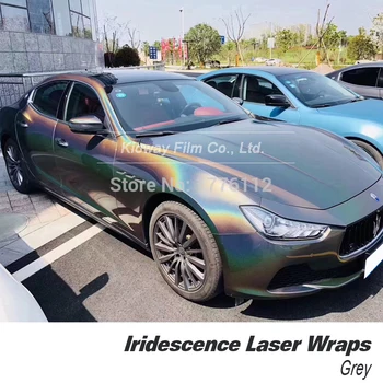 

Highest quality gloss Iridescence Wrapping film rainbow vinyl Vehicle wrapping paper Various colors quality Warranty 5m/10m/18m