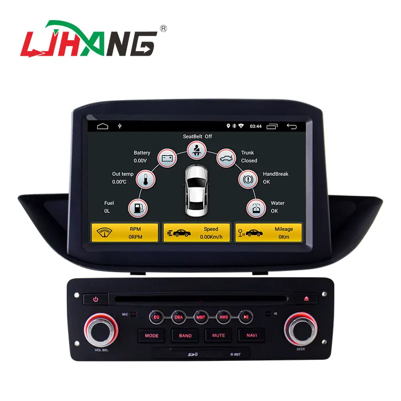 LJHANG 8 дюймовый автомобильный DVD плеер Android 10 для Peugeot 308 2010 2015 WIFI мультимедийный GPS
