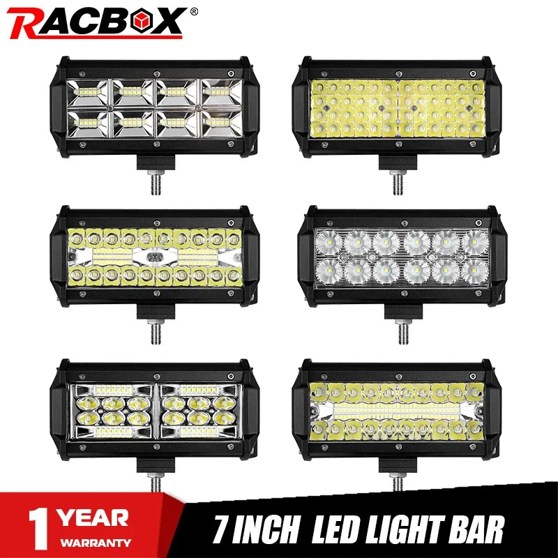 7 дюймовая комбинированная светодиодная световая балка RACBOX точечный прожектор