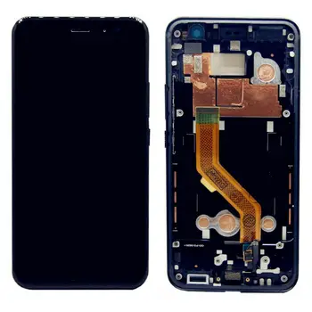 

Original LCD for 5.5" Black HTC U11 Touch Digitizer LCD Screen Assembly + Frame Replacement Parts 2560*1440