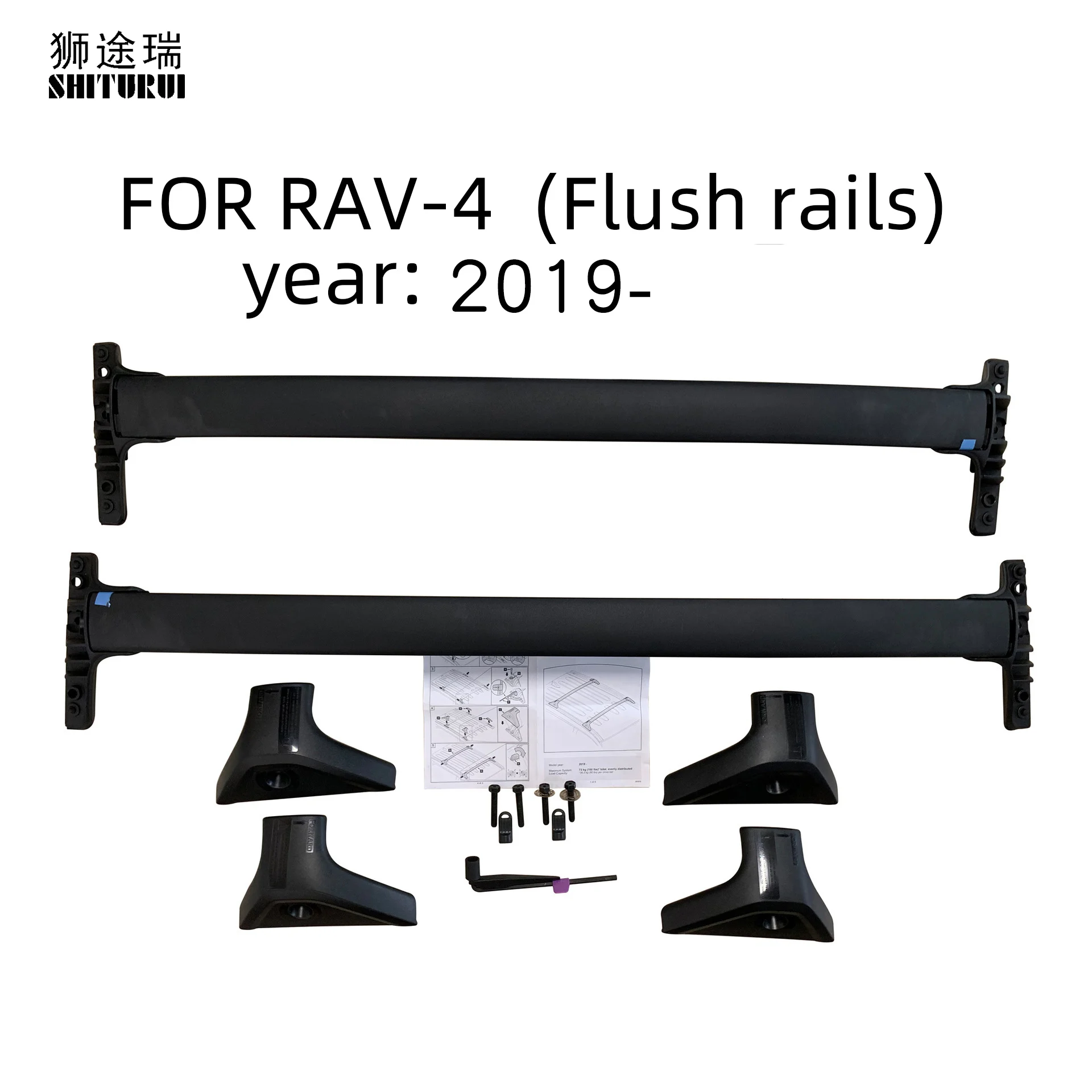 SHITURUI, 2 шт., кровельные рейки для TOYOTA RAV 4 rav4 2019 2021, боковые рейки из алюминиевого сплава, поперечные рейки, багажник на крышу|Багажники для крыши авто и ящики| | АлиЭкспресс