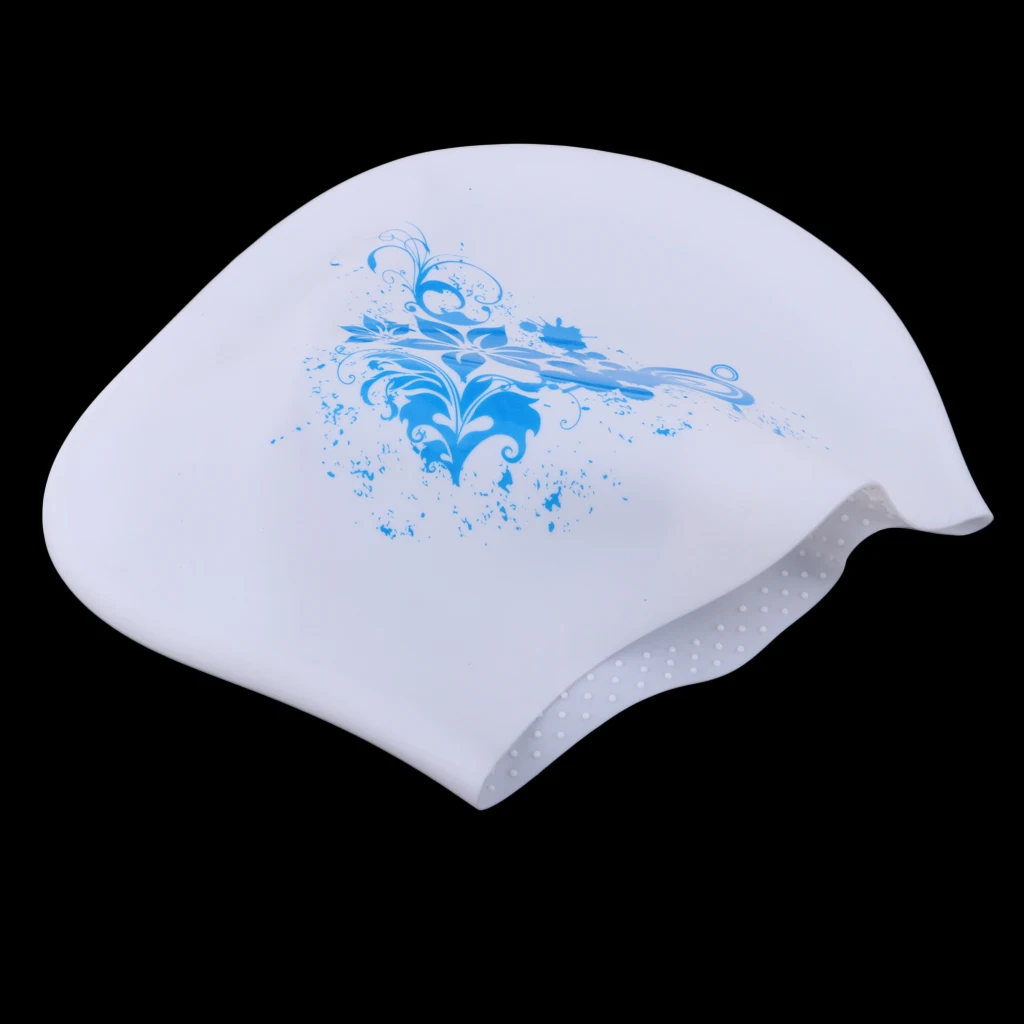 Silicone Swimming  for Women and Men - Long Hair, Thick or Short - Anti-Tear - Great for Adults, Older Kids, Boys and Girls