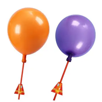 

DIY Balloon Interest Training Intelligence Development Plane Power Drive Small Production Kindergarten Educational Toy