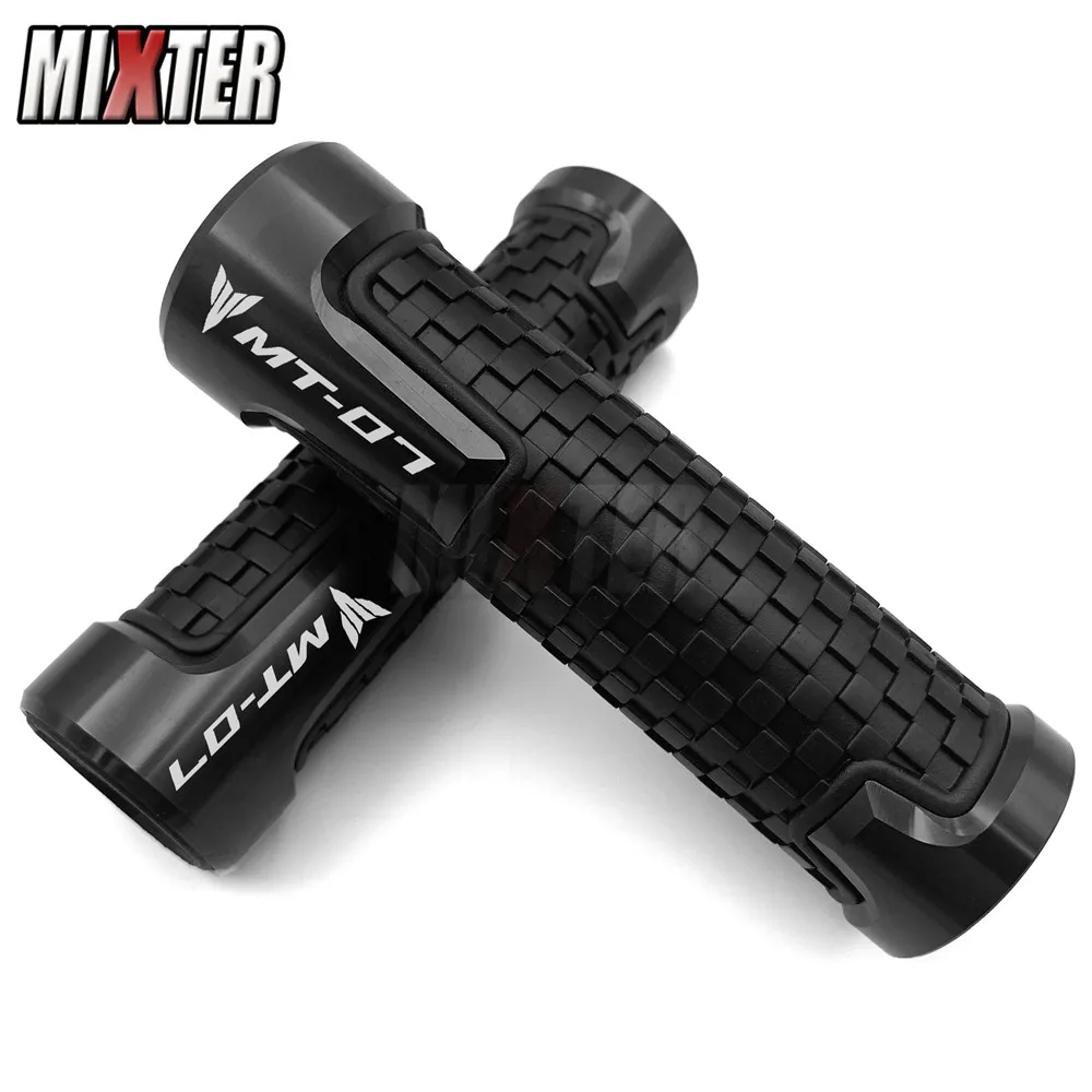Lot De 2 Poignées De Guidon Moto Antidérapantes - Caoutchouc, Confort, Style Personnalisé