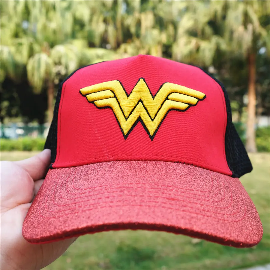 Wonder Woman нейлоновая Солнцезащитная шляпа летняя бейсболка шляпа хип-хоп кепка s для взрослых