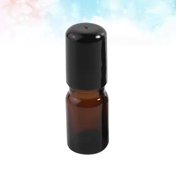 

6Pcs 5ML Essential Oil Bottles Glass Rolling Ball Bottles Medicinal Oil Massage Bottles Subpackaging Bottles