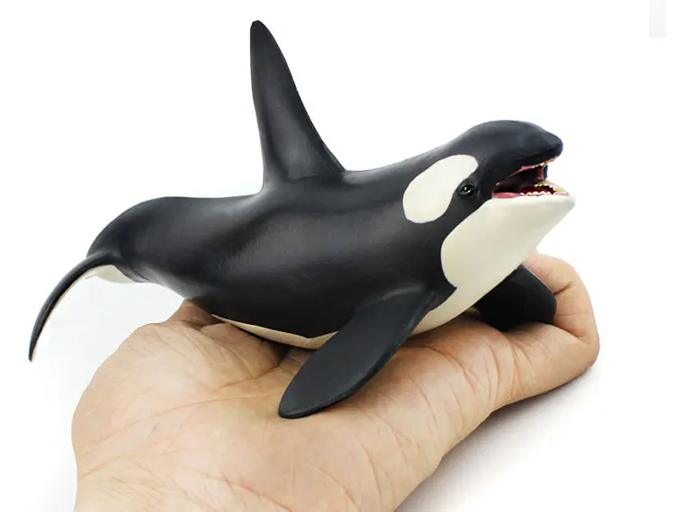 Модель большая белая акула Кашалот большой размер Orca модель морского организма Акула животное непластиковая игрушка