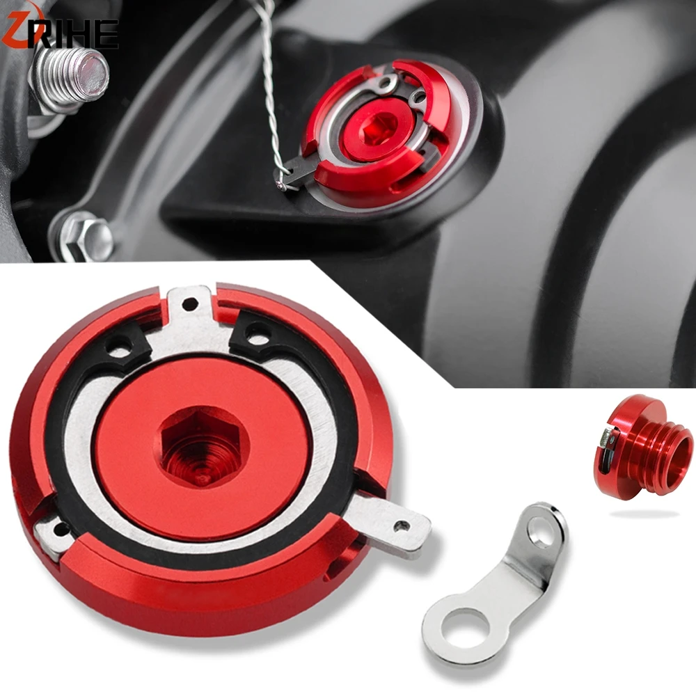 Fit For Ducati STREETFIGHTER 848 SUPERLEGGERA XDIAVEL S Oil Filler Cap Plug Red