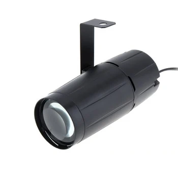 

5W LED Light Beam Pinspot Light Spotlight Super Bright Lamp Mirror Balls DJ Disco Stage Lighting Effect for KTV DJ Party