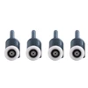 8Pc Shower Door Castors Rolls Shower Door Rollers Sliding Door Roller Guide Shower Spare Parts Glass Door Pulleys Wheels Runners 2