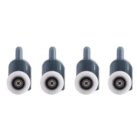 8Pc Shower Door Castors Rolls Shower Door Rollers Sliding Door Roller Guide Shower Spare Parts Glass Door Pulleys Wheels Runners 2