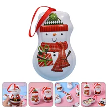 Boîte à bonbons de noël 1 pièce, boîte cadeau délicate Portable, boîte à bonbons (Style aléatoire)