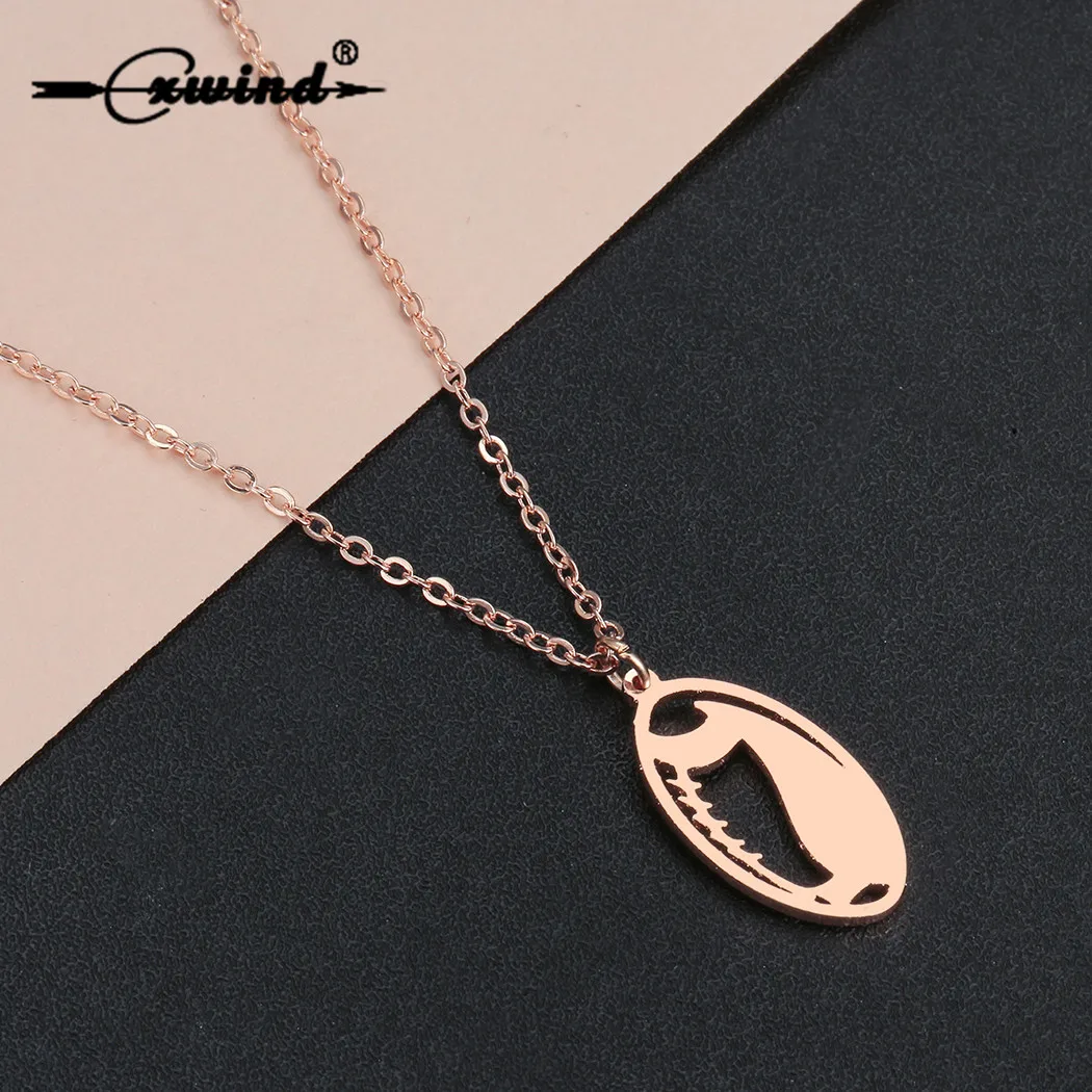 Cxwind Fshion Baseball Ichthys Necklace Geometric Pendantoon Necklaces&ampPendants Dainty Pendants For Women Chain Choker Jewelry |