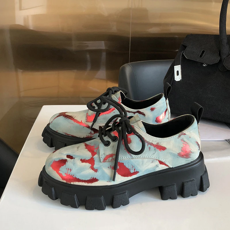 

Туфли женские в японском стиле Лолита, винтажные мягкие туфли на высоком каблуке для девочек, водонепроницаемые, на платформе, костюм для косплея для студентов колледжа