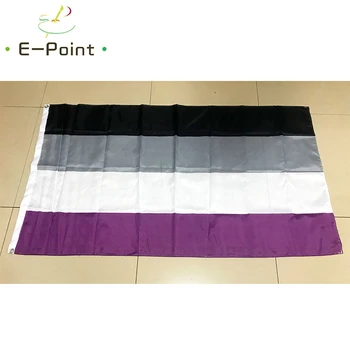 

Asexual Pride Flag 2*3ft (60*90cm) 3*5ft (90*150cm) Size Christmas Decorations for Home and Garden