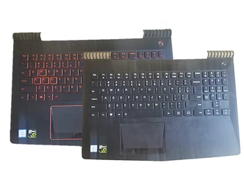 

Laptop/Notebook US Backlit Keyboard/upper Case/Cover/Shell for Lenovo Saviour Legion Y520-15 R720-15 R720-15IKB red/black