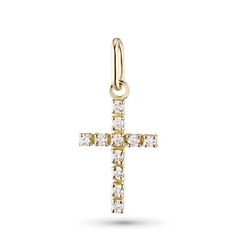 

Pendant made of yellow gold with diamond e0301pd02180100