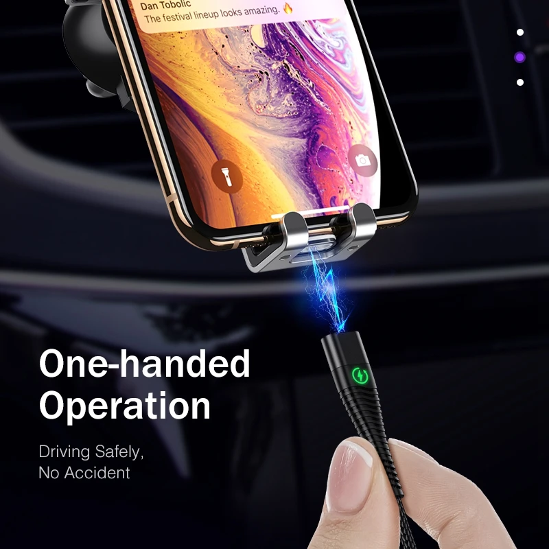 Rock 1 м 2 м светодиодный магнитный Usb зарядное устройство для iphone кабель для iphone 11 Pro Max XR XS шнур iPad Usb зарядный кабель для освещения кабель