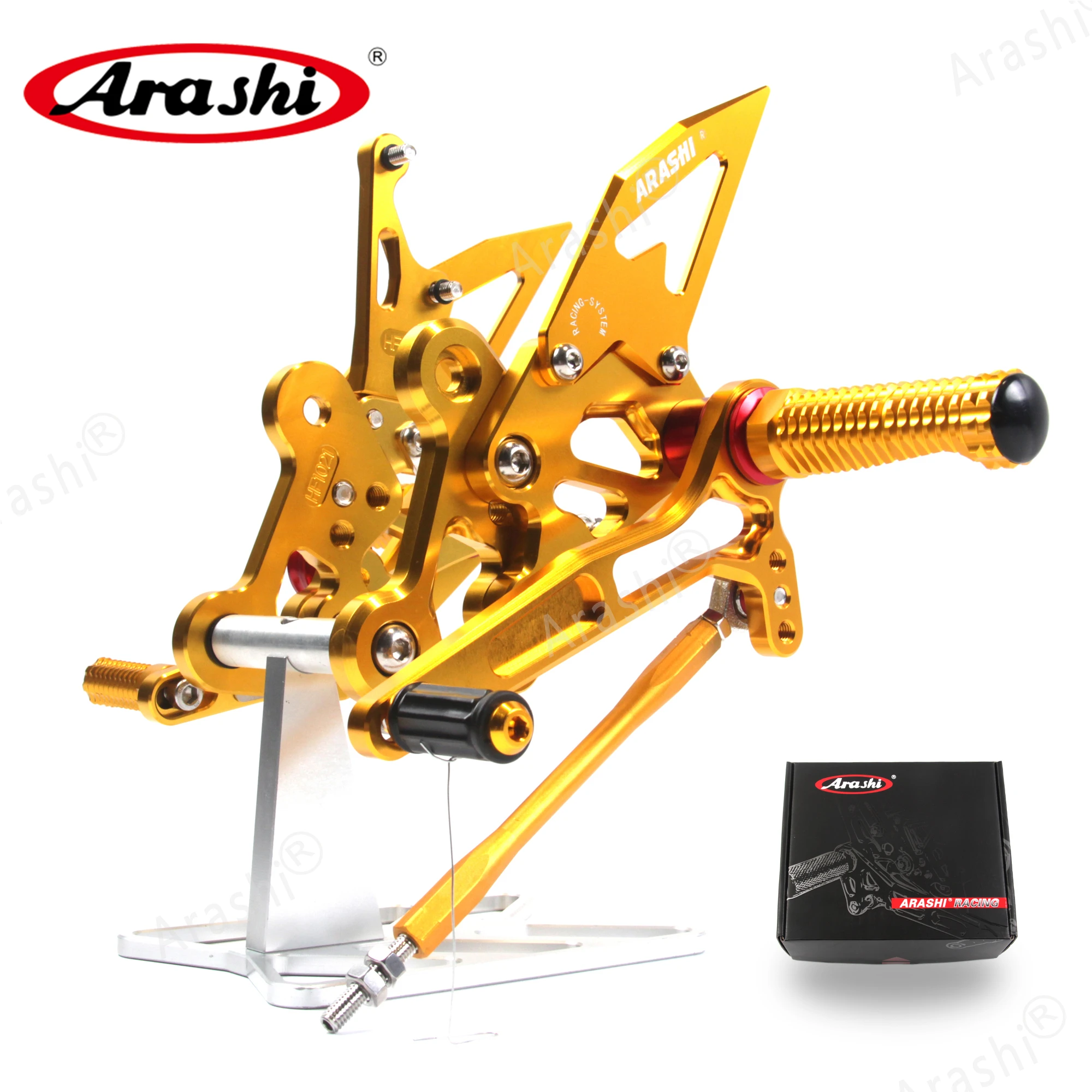 Arashi для SUZUKI GSXS750 GSXS 750 GSX-S750 2015 2016 2017 2018 2019 2020 2021 CNC Rider задняя насадка регулируемые