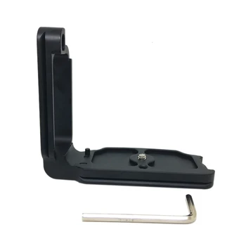 

HOT-Aluminum Alloy Professional Fast Loading L Bracket Mount Quick Release Plate for Nikon D850 Camera Photography Spare Parts