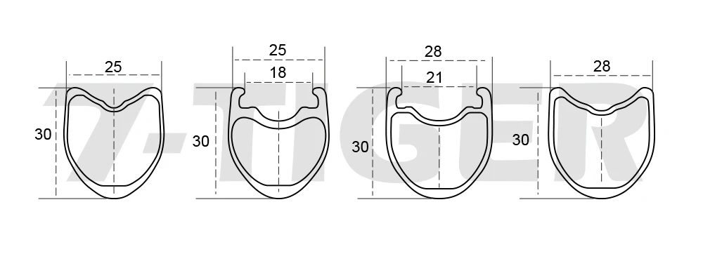 7-Tiger 28 мм Широкие гравия велосипедные карбоновые диски 700c части для шоссейного велосипеда 30 мм Глубина 28 мм Широкие велосипедные Колесные аксессуары