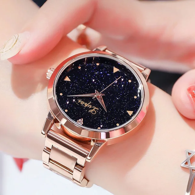 Vrouwen Jurk Horloges Rose Gold Rvs Lvpai Merk Mode Dames Horloge Creative  Quartz Klok Goedkope Luxe Horloges|Women's Watches| - AliExpress