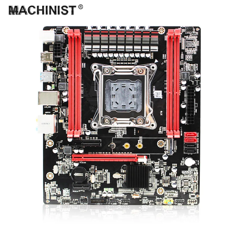 Материнская плата X79 LGA 2011 для настольных ПК поддержка процессора Xeon LGA2011 E5 и