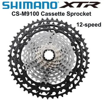 

NEW Shimano DEORE XTR CS M9100 Cassette 12-speed Freewheel 10-45T 10-51T MTB CS-M9100 Cassette Sprocket Mountain Bike Cog