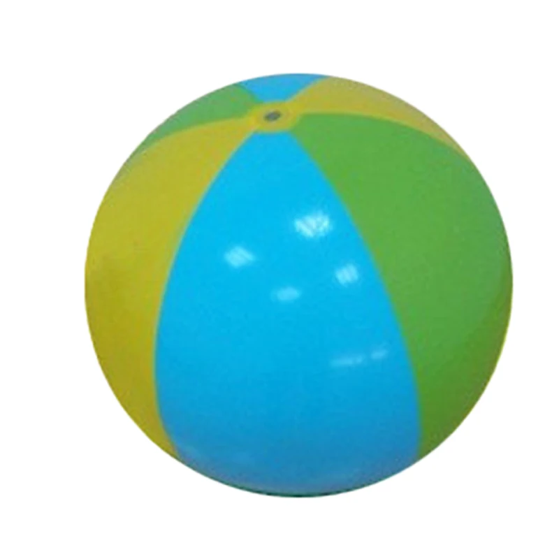 

Outdoor Environmentally Friendly Pvc Water Jet Inflatable Ball Beach Splash Water Ball Summer Water Spray Game Ball 29.5 Inch