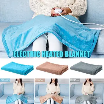

Safety 220V Washable Body Warm Electric Heated Blanket Heating Blanket Temperature Adjustable Shawl Electric Blanket Wrap