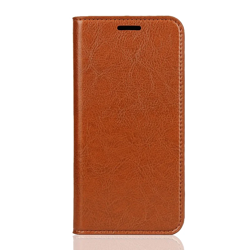 Brown For Xiaomi Mi 9 Lite Phone Case Flip Wallet Cover Luxury Business Genuine Leather for Xiaomi Mi 9 lite Global Version Book Case - Цвет: Brown