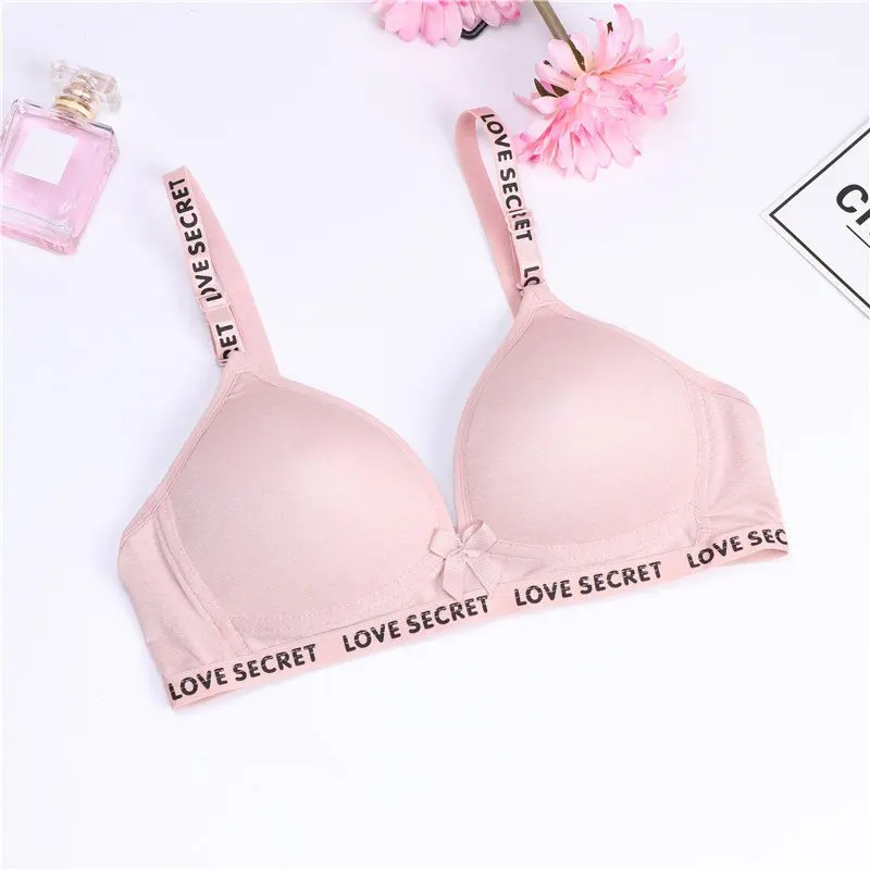 

Women Bow Push Up Smooth Bra Underwear Sexy Glossy Thin Padded Bras Brassieres