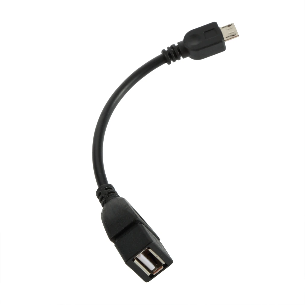 Черный Кабель-адаптер OTG микро-USB 2 0 для Samsung Galaxy Note N7100/i9500 S4 | Электроника