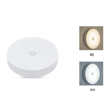 

Magnetic Lights Indoor Night Light with Adhesive Pad Motion Sensor Stick-Anywhere Wireless Sensor Light USB Rechargeable